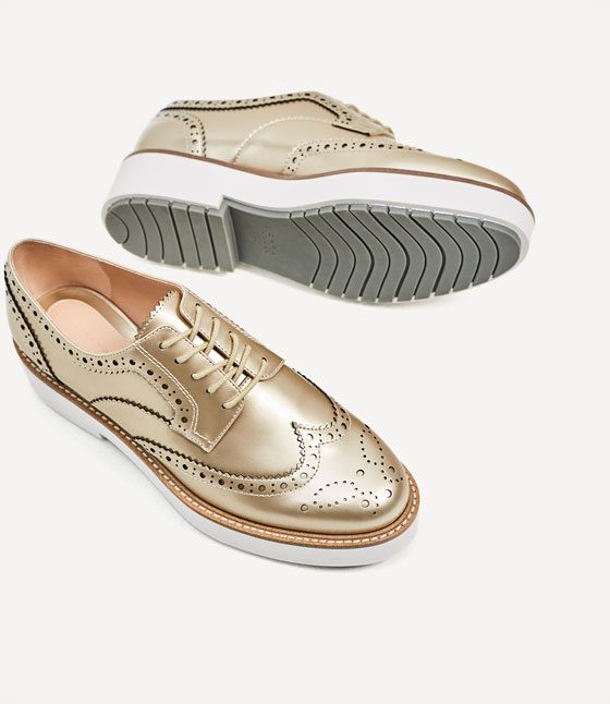 GOLD PLATFORM BROUGUES - Image 2