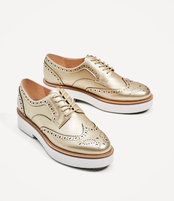 GOLD PLATFORM BROUGUES - Image 4