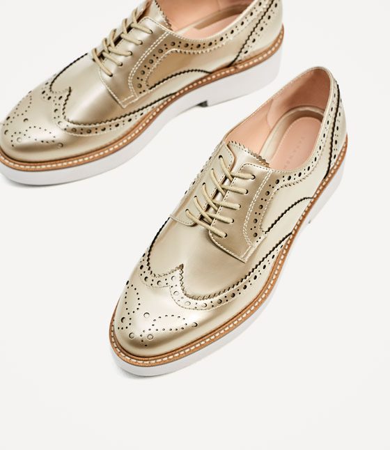 GOLD PLATFORM BROUGUES - Image 3
