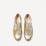 GOLD PLATFORM BROUGUES