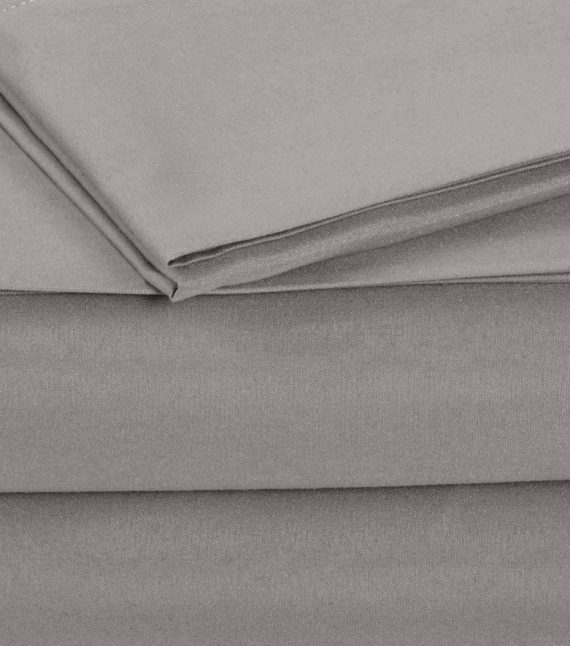 Microfiber Sheet Set - Queen, Dark Grey - Image 4