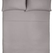 Microfiber Sheet Set - Queen, Dark Grey - Image 5