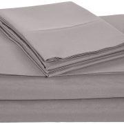 Microfiber Sheet Set - Queen, Dark Grey